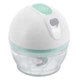 Electric Mini Garlic Chopper Masher Meat Grinder Food Processor Kitchen Gadgets USB Charging