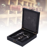 Stainless Steel Wine Bottle Opener Vacuum Stopper Wine Pourer Bottle Opener Set for Kitchen