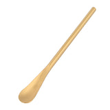 Stainless Steel Mixing Spoon Short Handle Dessert Coffee Spoon Mixing Stick for Kitchen HomeGolden