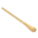 Stainless Steel Mixing Spoon Short Handle Dessert Coffee Spoon Mixing Stick for Kitchen HomeGolden