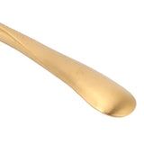 Stainless Steel Mixing Spoon Short Handle Dessert Coffee Spoon Mixing Stick for Kitchen HomeGolden