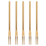 5Pcs Fruit Fork Stainless Steel Originality Cute Dessert Cake Small Fork for Home Bar Office In Australia - Darrahopens