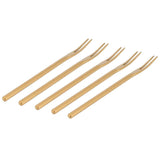 5Pcs Fruit Fork Stainless Steel Originality Cute Dessert Cake Small Fork for Home Bar Office In Australia - Darrahopens