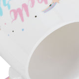 Animal Mug Spoon Water Cup with Lid Cute Ceramic Mug Coffee Cup Drinking AccessoriesType 3