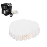 100PCS Coffee Filter Papers Pour Over Filter Paper Cup Fit for KEURIG K-DUO ESSENTIALS