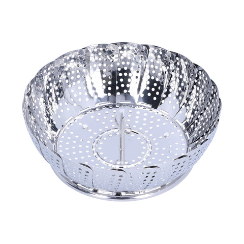 Steam Basket Multifunction Stainless Steel Folding Steam Rack Cookware Kitchen AccessoryL In Australia - Darrahopens