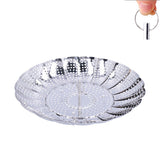 Steam Basket Multifunction Stainless Steel Folding Steam Rack Cookware Kitchen AccessoryXL
