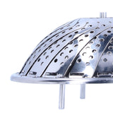 Steam Basket Multifunction Stainless Steel Folding Steam Rack Cookware Kitchen AccessoryXL
