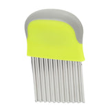 Wavy Cutter Onions Fruits Chip Cutter Potatoes French Fries Slicing Knife for Kitchen Use In Australia - Darrahopens