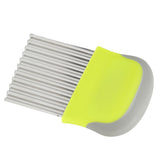 Wavy Cutter Onions Fruits Chip Cutter Potatoes French Fries Slicing Knife for Kitchen Use