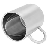 Water Cup 304 Stainless Steel Double Layer Insulated Coffee Beer Mug with HandleL 400ml