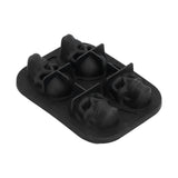 4 Hole Silicone Ice Cubes Maker Tray Silicone Ice Ball Making Mold Kichen Accessories