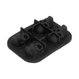 4 Hole Silicone Ice Cubes Maker Tray Silicone Ice Ball Making Mold Kichen Accessories