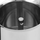 Stainless Steel Moka Pot Portable Coffee Maker Brewing Coffee Machine for Home Office6 Cups 300ml