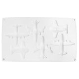 6 Grid Airplane Shape Mold Silicone Baking Chocolate Cake Decoration Mold for Kitchen Home In Australia - Darrahopens