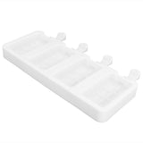 Silicone Ice Cream Mold 4 Cavities DIY Ice Bar Maker Mould for Kitchen Tool SuppliesS