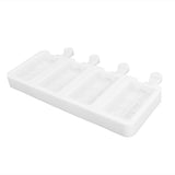 Silicone Ice Cream Mold 4 Cavities DIY Ice Bar Maker Mould for Kitchen Tool SuppliesS