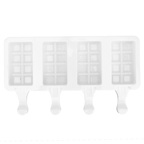 Silicone Ice Cream Mold 4 Cavities DIY Ice Bar Maker Mould for Kitchen Tool SuppliesL In Australia - Darrahopens