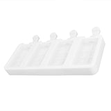 Silicone Ice Cream Mold 4 Cavities DIY Ice Bar Maker Mould for Kitchen Tool SuppliesL