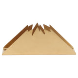 Triangular Napkin Holder Stainless Steel Stand Vertical Tissue Rack for Home Restaurant HotelGolden