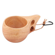 200ml Wooden Cup Portable Nordic Style Milk Coffee Mug with Hanging Buckle for Home OutdoorType 1 In Australia - Darrahopens