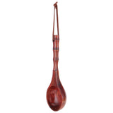Wooden Round Spoon Japanese Style Sauna Water Ladle Kitchen Soup Spoon Accessory