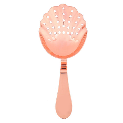 Ice Strainer 304 Stainless Steel Bar Cocktail Ice Drink Filter Bartending AccessoryRose Gold