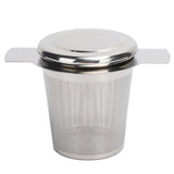 Tea Strainer Loose Leaf Tea Infuser Basket Fine Mesh Filter with Lid Teaware for CupStainless Steel In Australia - Darrahopens