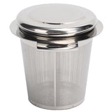 Tea Strainer Loose Leaf Tea Infuser Basket Fine Mesh Filter with Lid Teaware for CupStainless Steel In Australia - Darrahopens