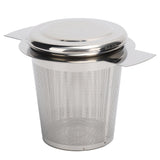 Tea Strainer Loose Leaf Tea Infuser Basket Fine Mesh Filter with Lid Teaware for CupStainless Steel In Australia - Darrahopens