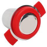 Tea Strainer Loose Leaf Tea Infuser Basket Fine Mesh Filter with Lid Teaware for Cup(Red Silicone Stainless Steel )