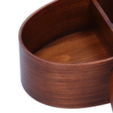 Oval Shape Bento Box Wooden Sushi Lunch Box Food Storage Container for Adult Student Worker In Australia - Darrahopens