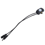 DC6V‑24V LED Strip Infrared Human Body Detect Sensor LED Infrared Body SensorBlack