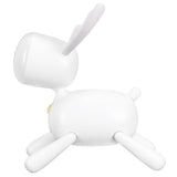 LED Night Light Cartoon Deer-Shaped Table Lamp 1200mAh USB Charging Bedroom DecorationWhite