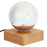Glass Ball Night Light USB Plug in Bedside Lamp Decorative Lamp Colorful Christmas Gift In Australia - Darrahopens