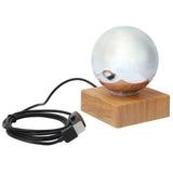 Glass Ball Night Light USB Plug in Bedside Lamp Decorative Lamp Colorful Christmas Gift In Australia - Darrahopens