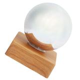 Glass Ball Night Light USB Plug in Bedside Lamp Decorative Lamp Colorful Christmas Gift
