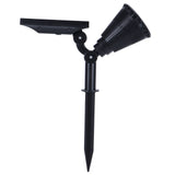 LED Solar Lamp IP65 Waterproof Lawn Light Outdoor Garden Courtyard Landscape Decoration Black In Australia - Darrahopens