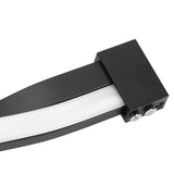 LED Wall Lamp Modern Wavy Shaped Decorative Light for Corridor Bedside AC85-265V Warm White