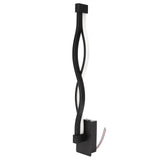 LED Wall Lamp Modern Wavy Shaped Decorative Light for Corridor Bedside AC85-265V Warm White