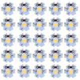 25Pcs 0.5W 5V High Power LED Lamp Bead Light Source Chip with Aluminum PlateNatural Light: 4000‑4500K In Australia - Darrahopens