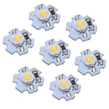 25Pcs 0.5W 5V High Power LED Lamp Bead Light Source Chip with Aluminum PlateNatural Light: 4000‑4500K In Australia - Darrahopens