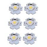 25Pcs 0.5W 5V High Power LED Lamp Bead Light Source Chip with Aluminum PlateNatural Light: 4000‑4500K In Australia - Darrahopens