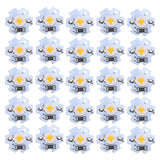 25Pcs 5V LED Chips 200LM 1W High Power LED Lamp Beads for DIY Lighting FixturesYellow Light 588‑590NM In Australia - Darrahopens