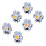 25Pcs 5V LED Chips 200LM 1W High Power LED Lamp Beads for DIY Lighting FixturesYellow Light 588‑590NM
