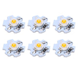25Pcs 5V LED Chips 200LM 1W High Power LED Lamp Beads for DIY Lighting FixturesYellow Light 588‑590NM