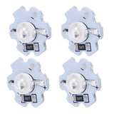25Pcs 5V LED Chips 200LM 1W High Power LED Lamp Beads for DIY Lighting FixturesBlue Light 455‑460NM