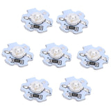 25Pcs 5V LED Chips 200LM 1W High Power LED Lamp Beads for DIY Lighting FixturesBlue Light 455‑460NM