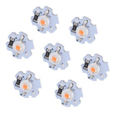 25Pcs 5V LED Chips 200LM 1W High Power LED Lamp Beads for DIY Lighting FixturesPink Light 380‑840NM In Australia - Darrahopens