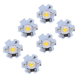 25Pcs 5V LED Chips 200LM 1W High Power LED Lamp Beads for DIY Lighting FixturesWarm White 3000‑3200K In Australia - Darrahopens